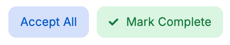 Accept All and Mark Complete buttons
