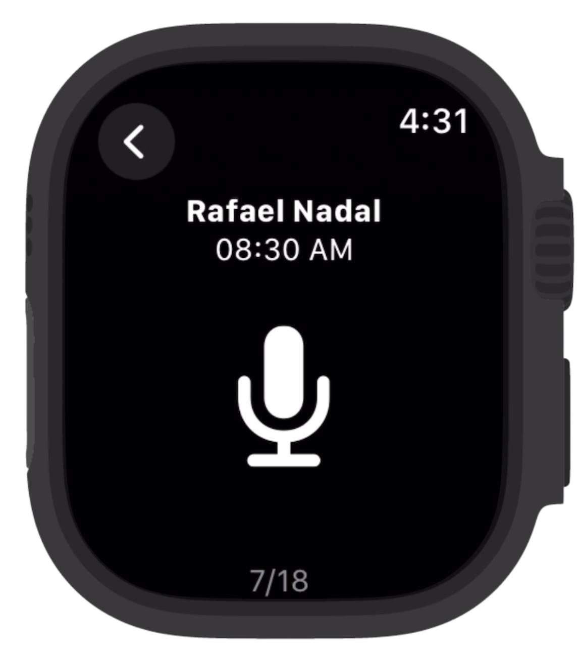 Apple Watch Microphone