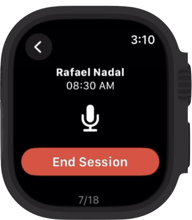 Apple Watch Recording 2